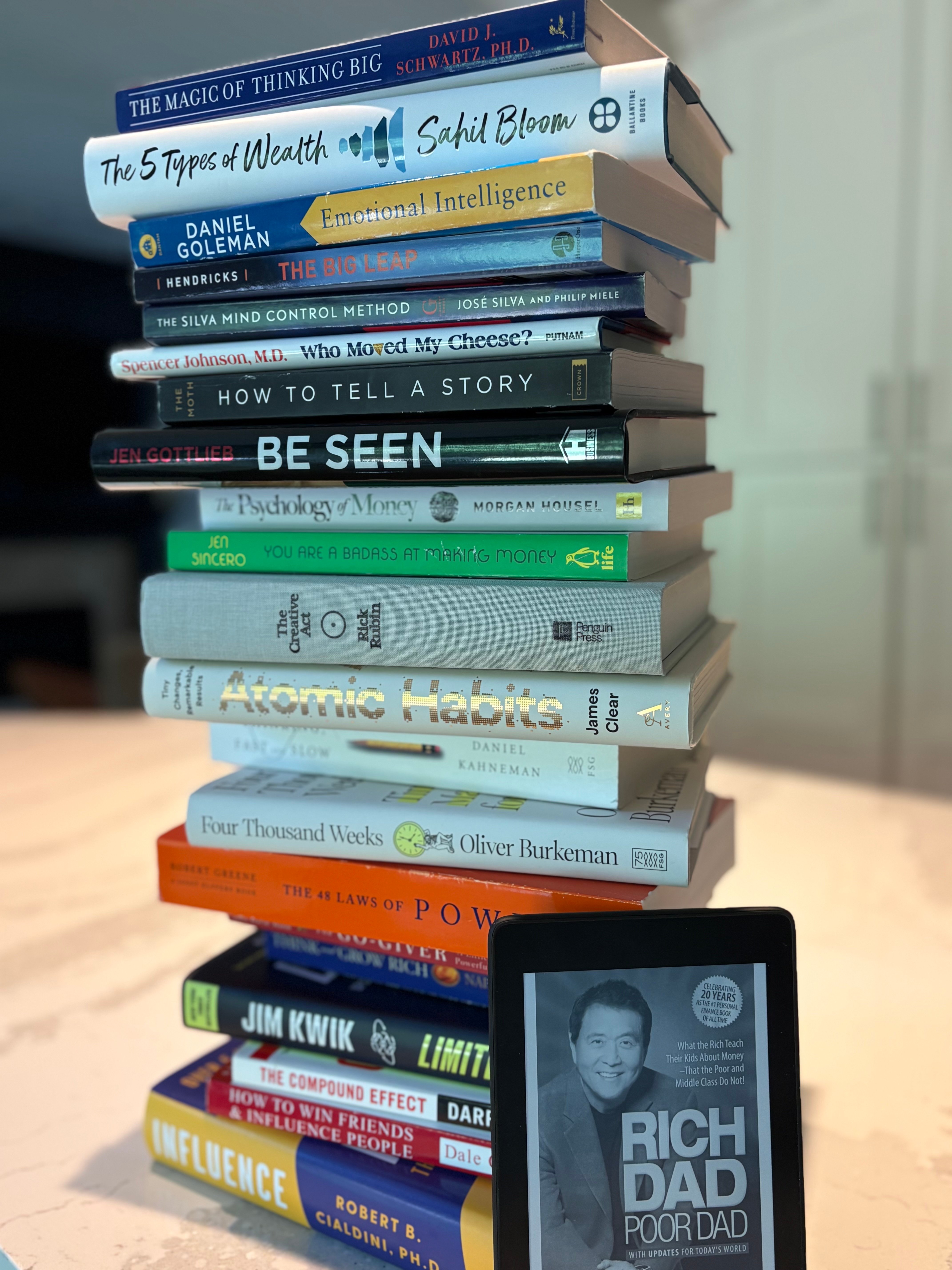 22 self-improvement books