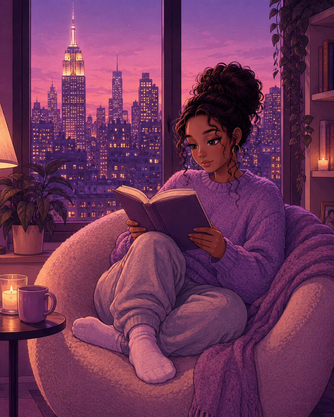 woman living alone in early 20s